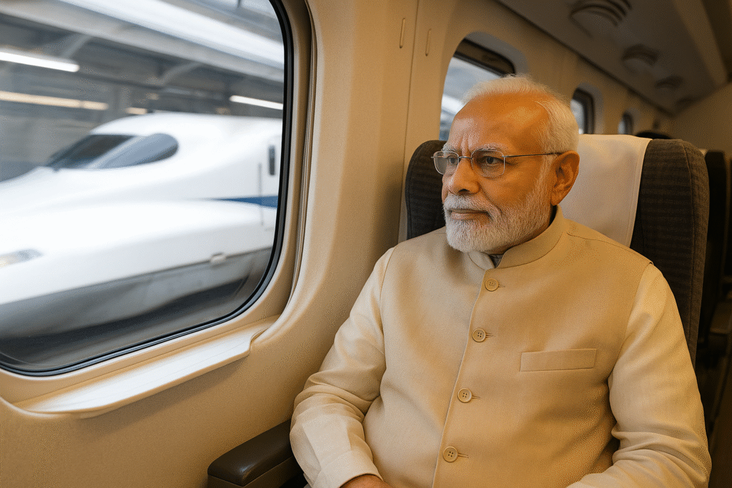 PM मोदी का जापान दौरा और बुलेट ट्रेन अनुभव: