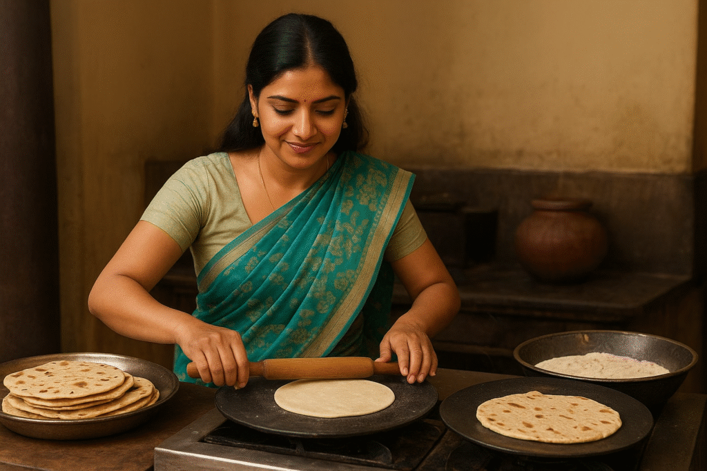 टीवी एक्ट्रेस ख़बर, सेट पर रोटियाँ