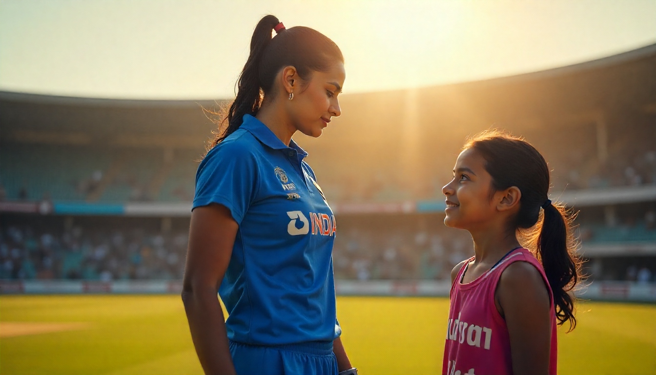 Smriti Mandhana की सेंचुरी का जश्न, सोशल मीडिया रिएक्शन और हैशटैग #MandhanaMagic, ऊर्जा से भरी डिजिटल आर्ट