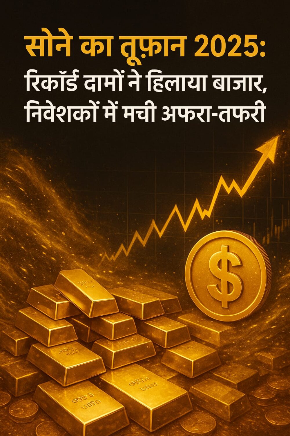  रिकॉर्ड दामों ने हिलाया बाजार, निवेशकों में मची अफरा-तफरी