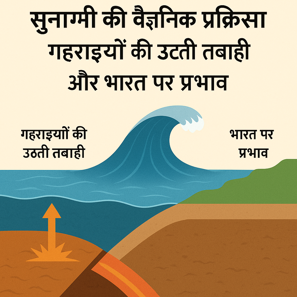 सुनामी की वैज्ञानिक प्रक्रिया: