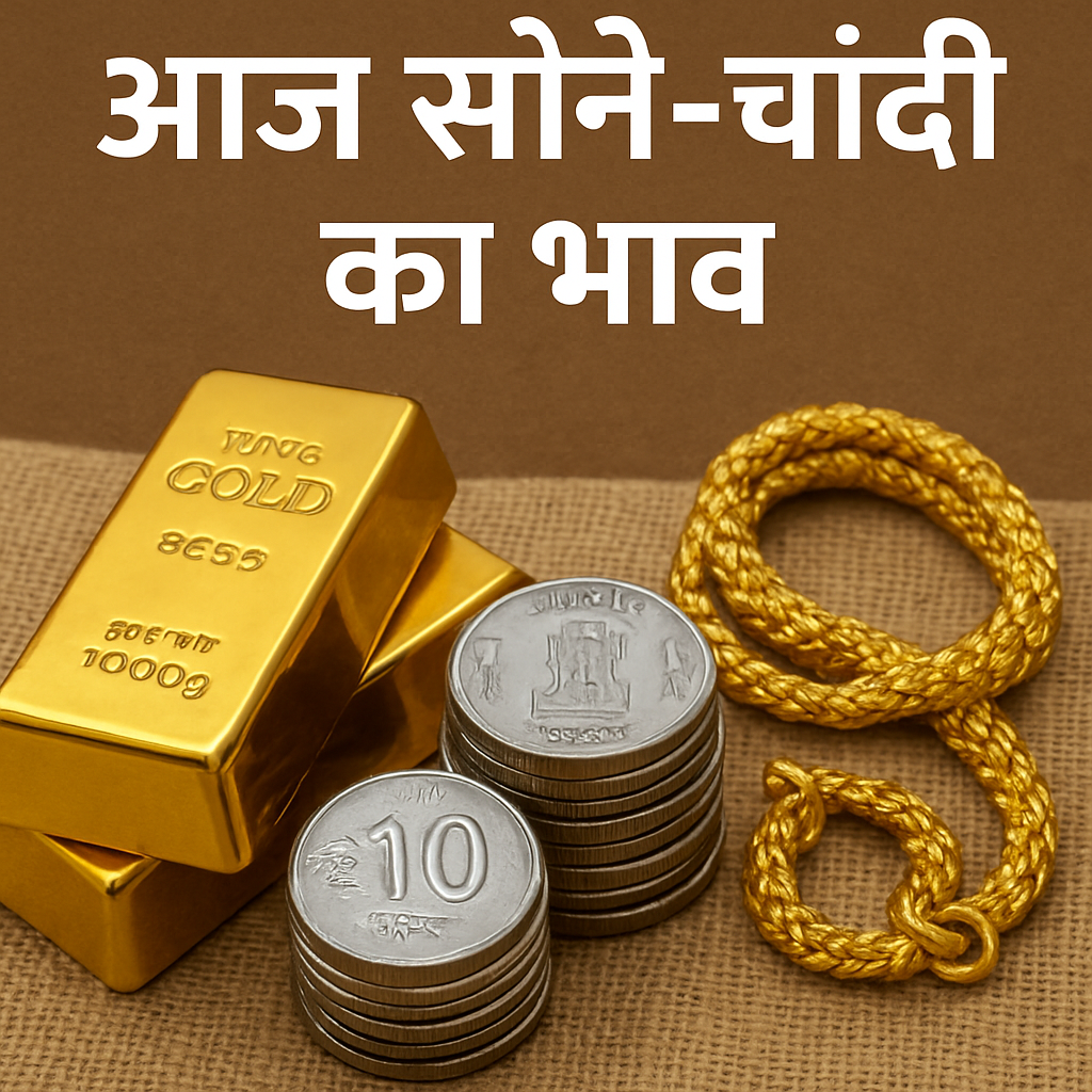 2 जुलाई 2025: सोने-चांदी की कीमतों में आई गिरावट