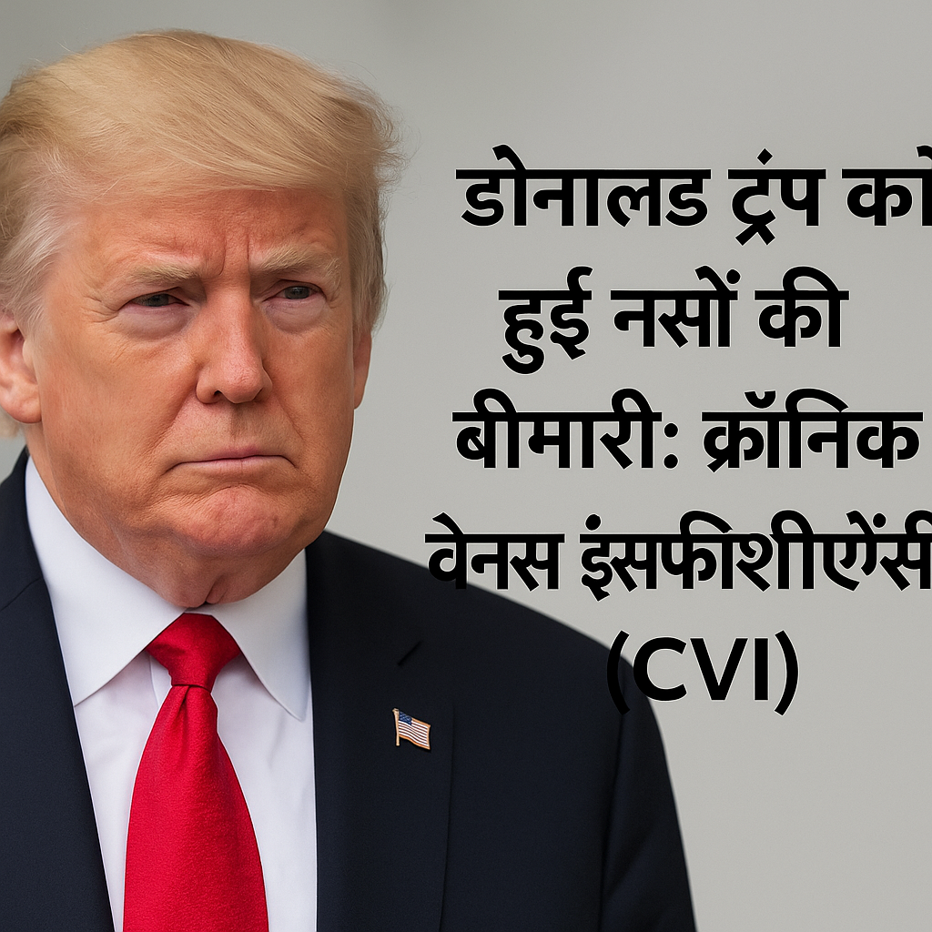 "डोनाल्ड ट्रंप को हुई नसों की गंभीर बीमारी: