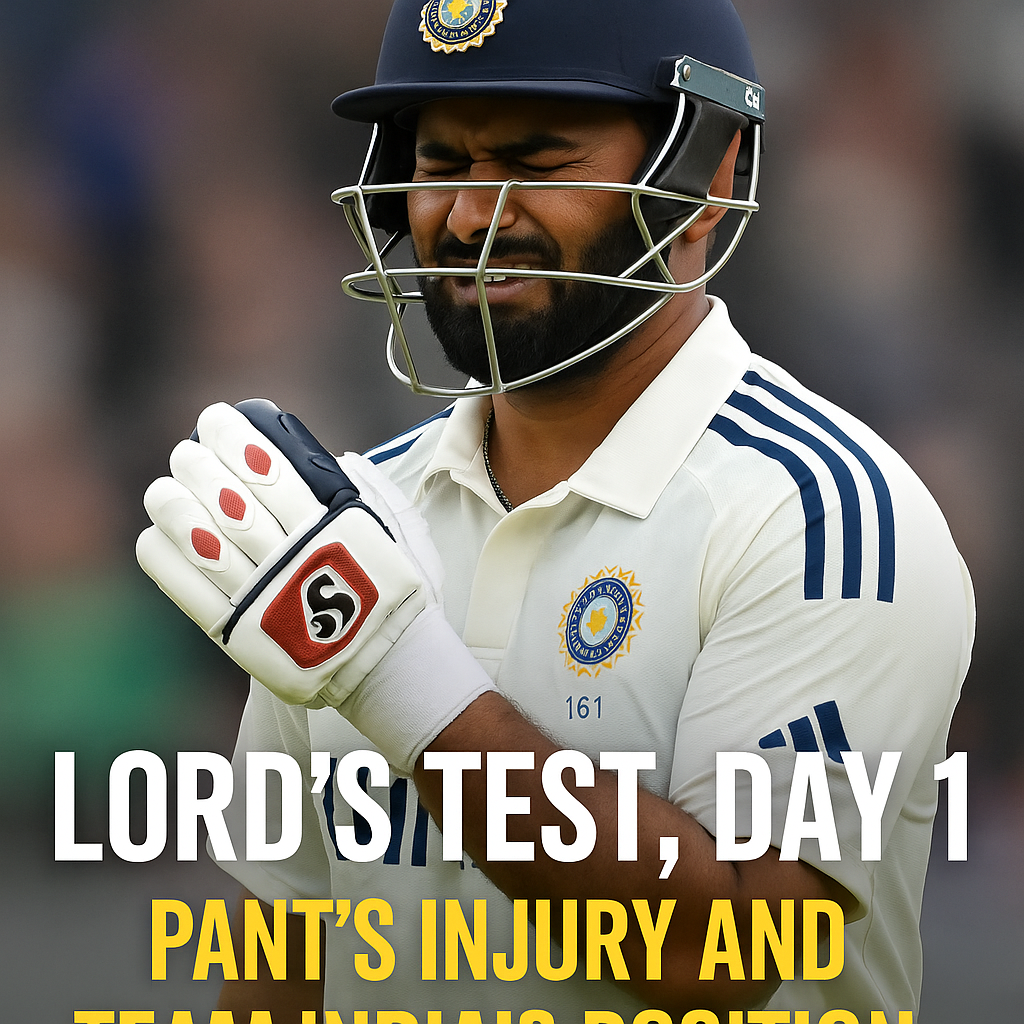 लॉर्ड्स टेस्ट डे 1: