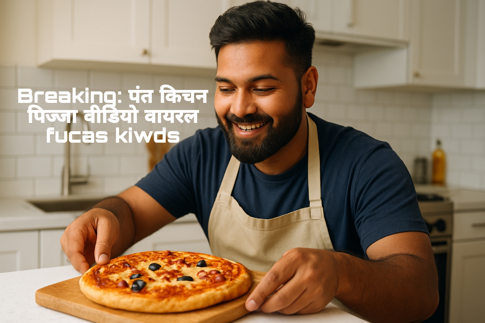 Breaking: पंत किचन पिज्जा वीडियो वायरल fucas kiwds