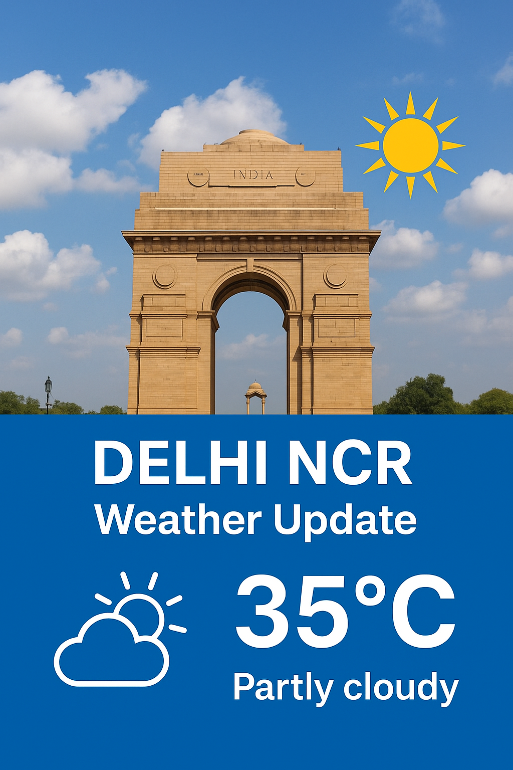 Delhi NCR Weather Update: