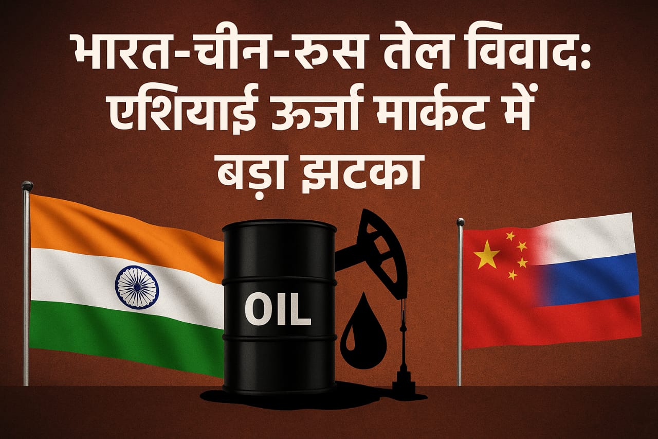 भारत–चीन–रूस तेल विवाद: