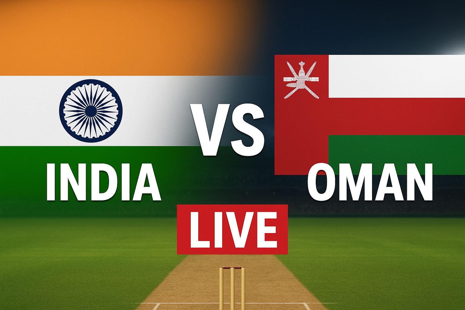 “India vs Oman Asia Cup 2025 लाइव क्रिकेट मैच, टीम इंडिया बल्लेबाज़ी करते हुए”