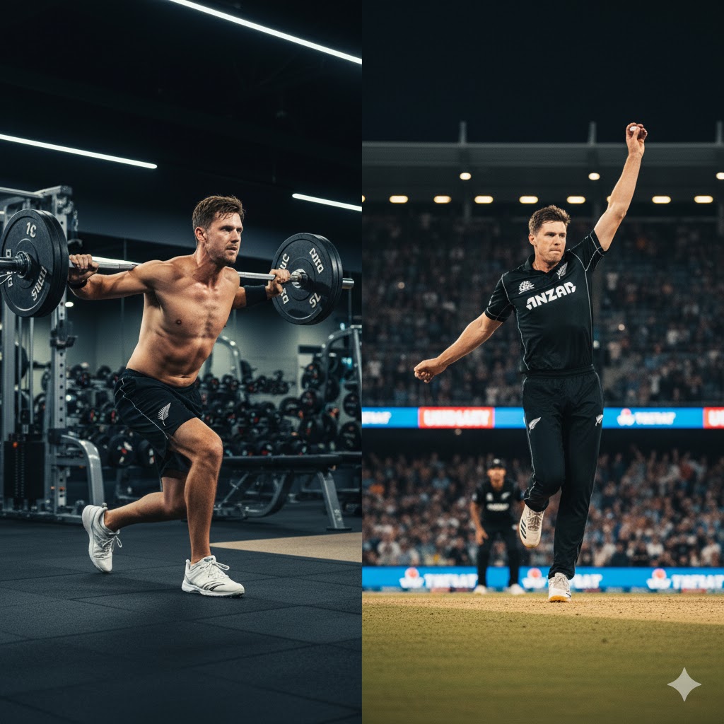 ब्लेयर टिकनर की दो झलकें — मेहनत और मैदान पर जलवा, दोनों में झलकता है उनकी वापसी का जज़्बा।